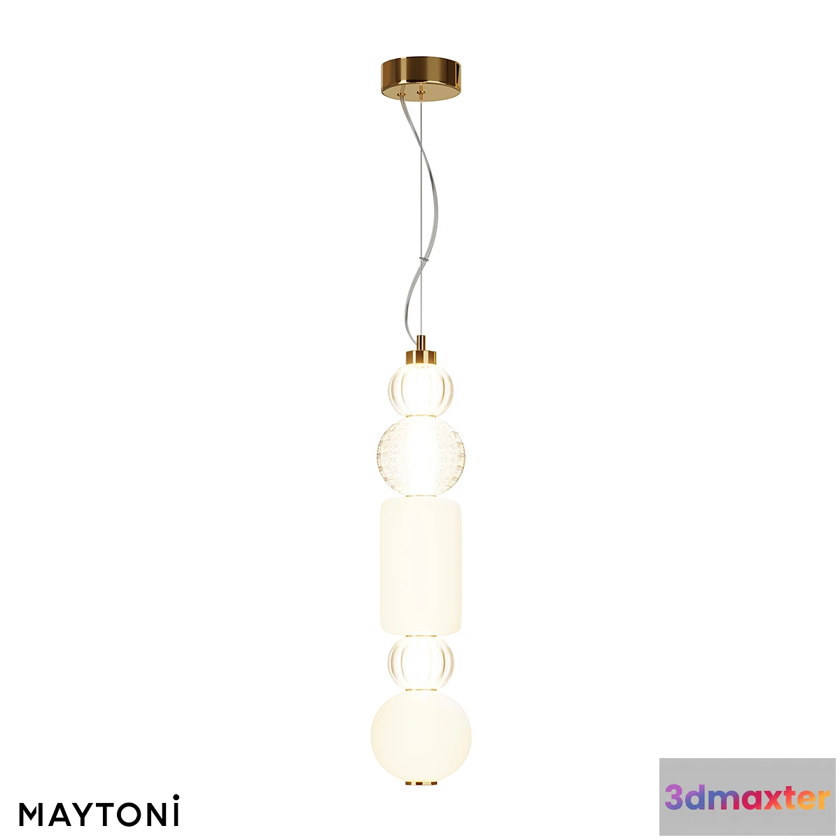 1328909 - Pendant lamp Collar P069PL-L35G3K 3D Max