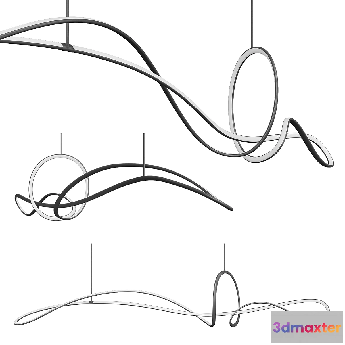 1329607 - Modern Home Chandelier 3D Max