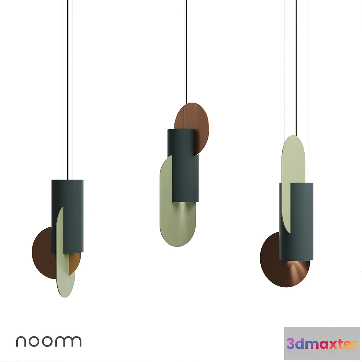 1329718 - Suprematic lamps by NOOM 3D Max