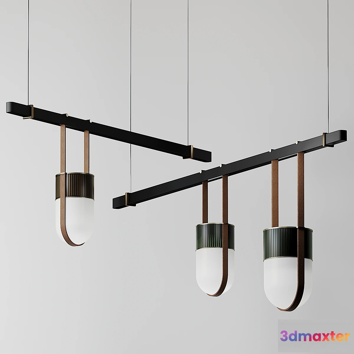 1330879 - Xi Pendant Lamp Poltrona Frau 3D Max