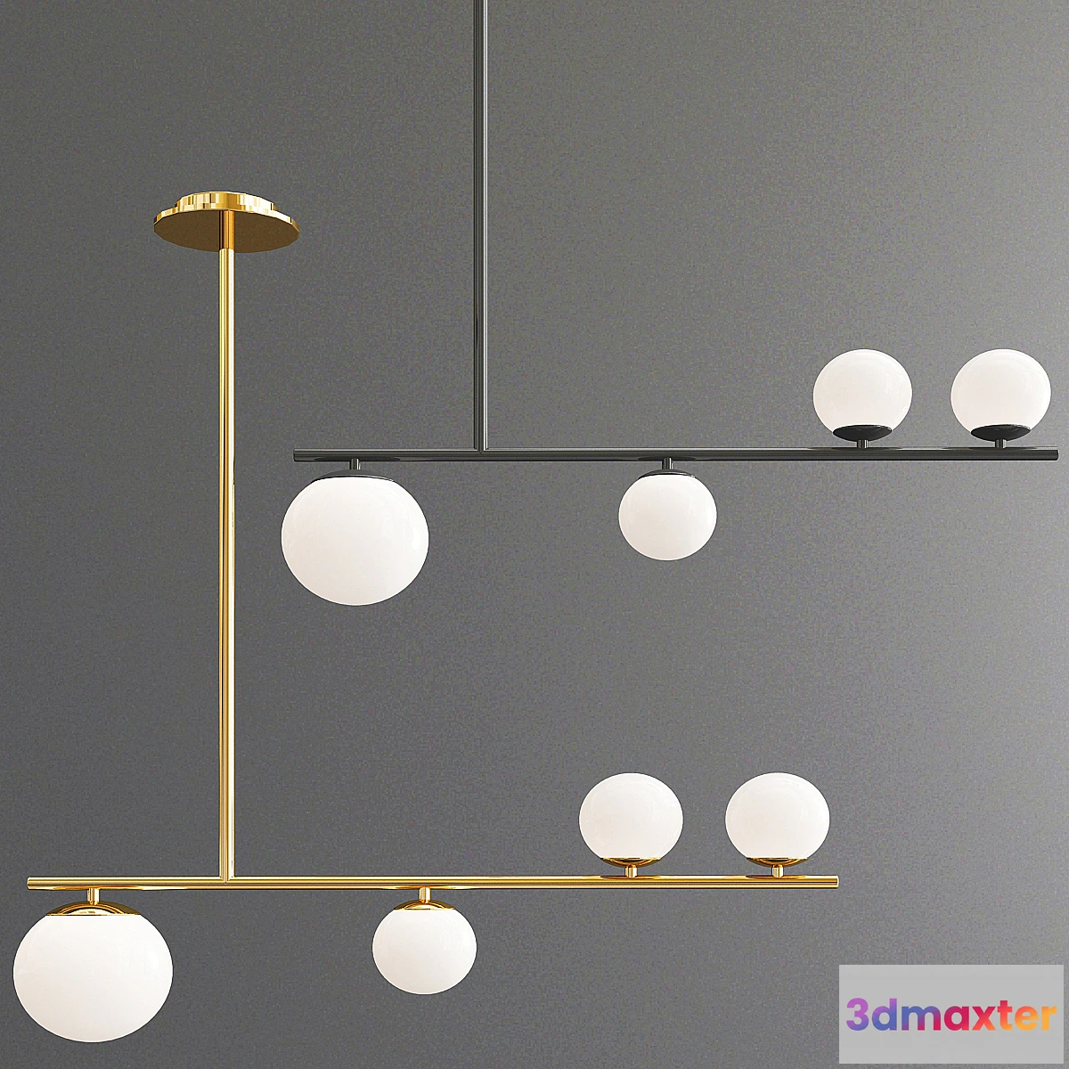 1330955 - Modern Scandinavian Simple Pendant Light 3D Max