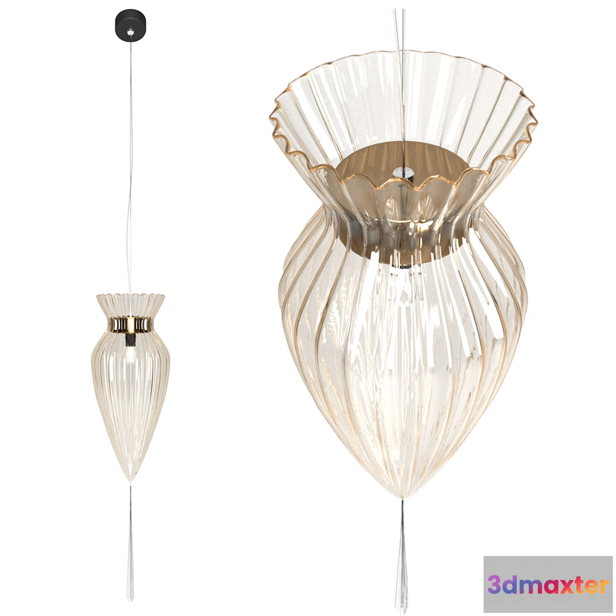 1331006 - Luminaire “Goccia” 3D Max