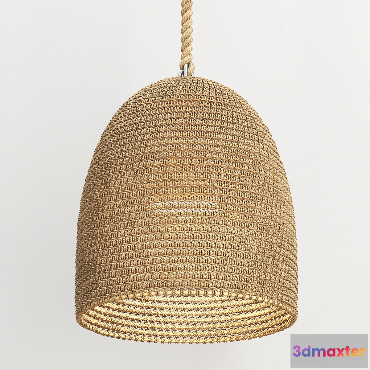 1331437 - GREEN OAKS PENDANT NATURAL 3D Max