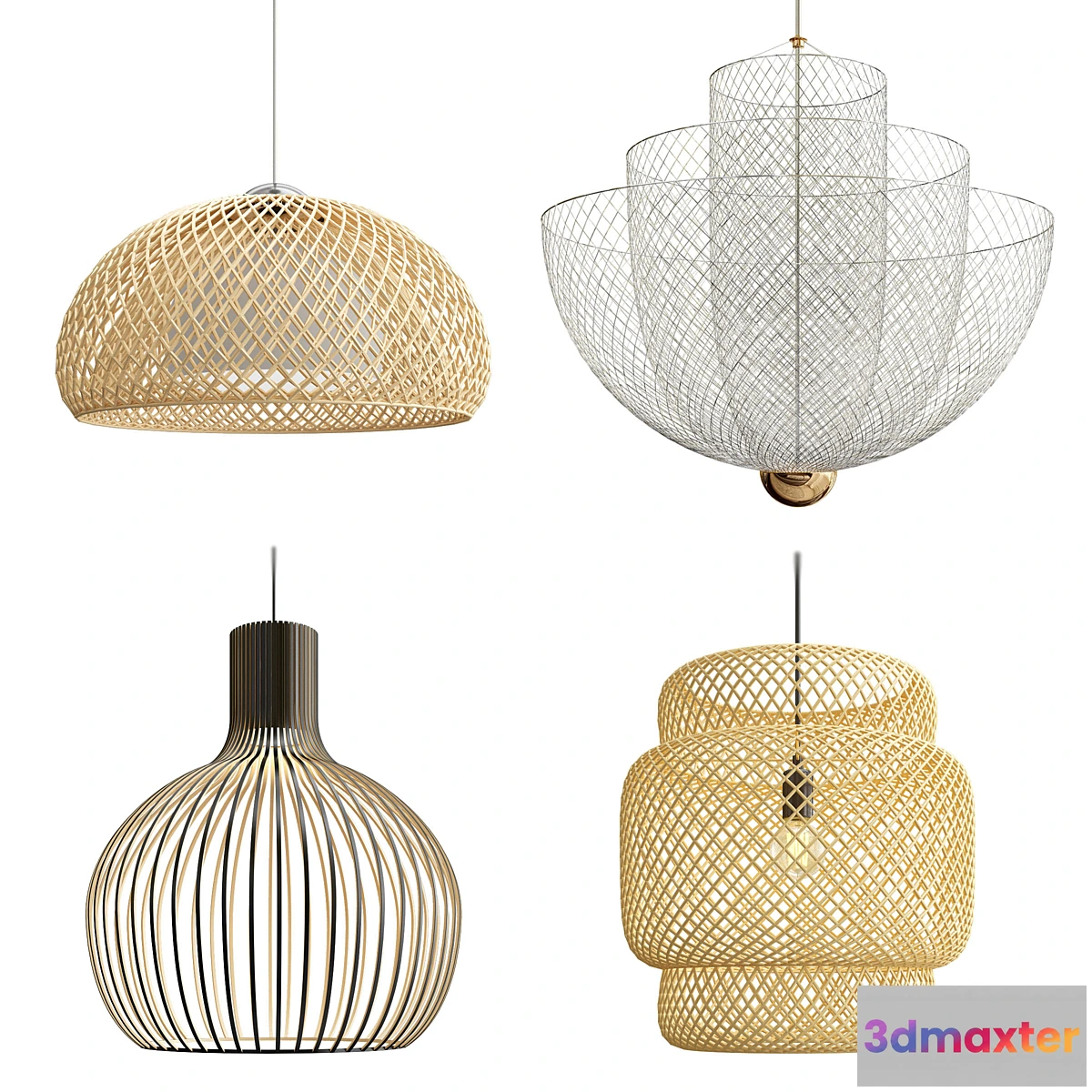 1332031 - Four Exclusive Chandelier Collection_41 3D Max