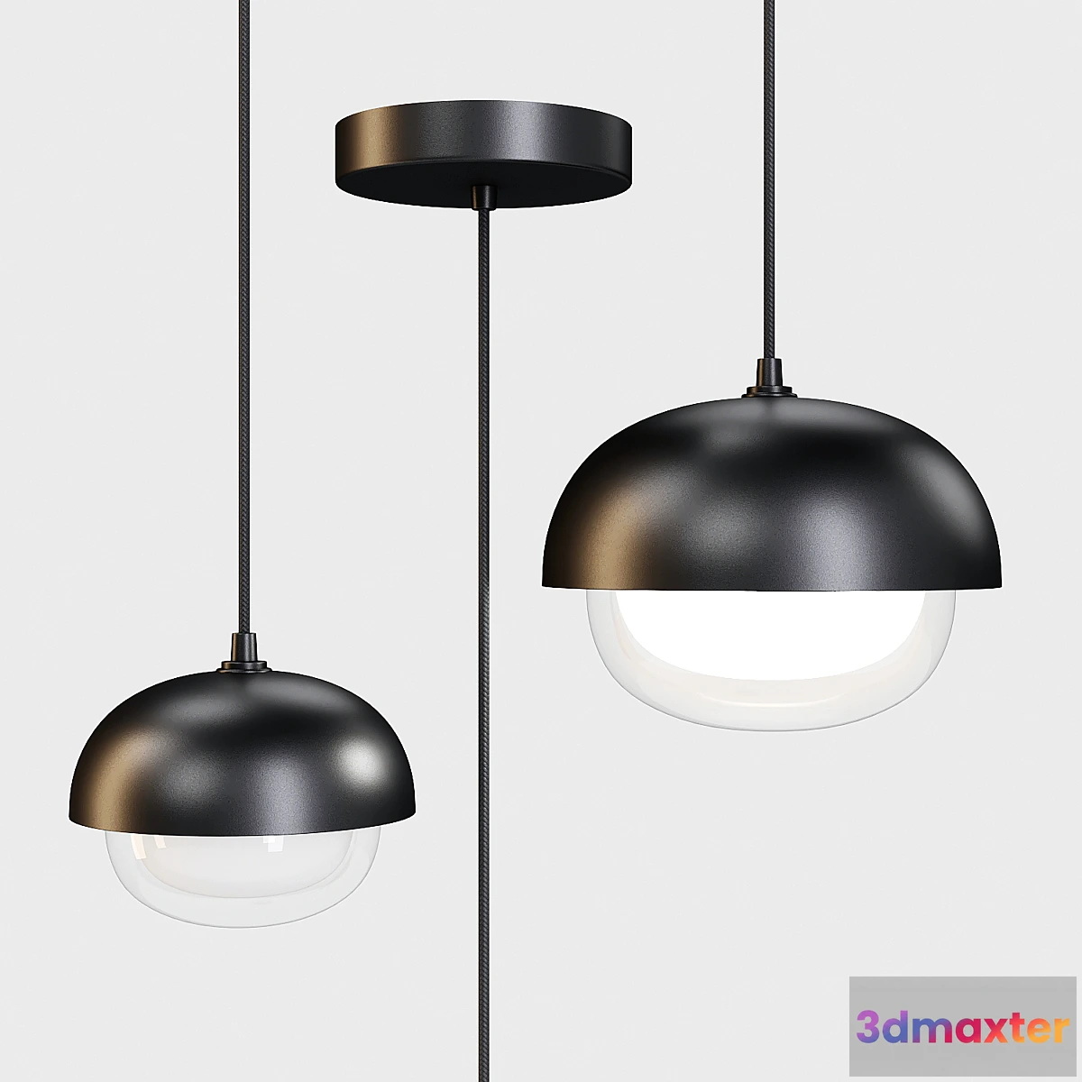 1332425 - Tooy Pendant Lamp - Muse (554-21-22) 3D Max