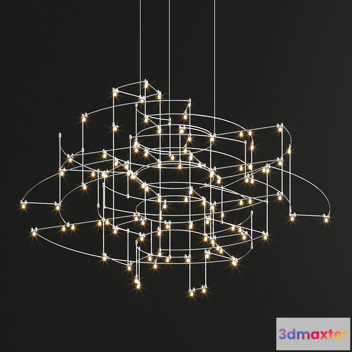 1333090 - QuasazR specter chandelier 3D Max