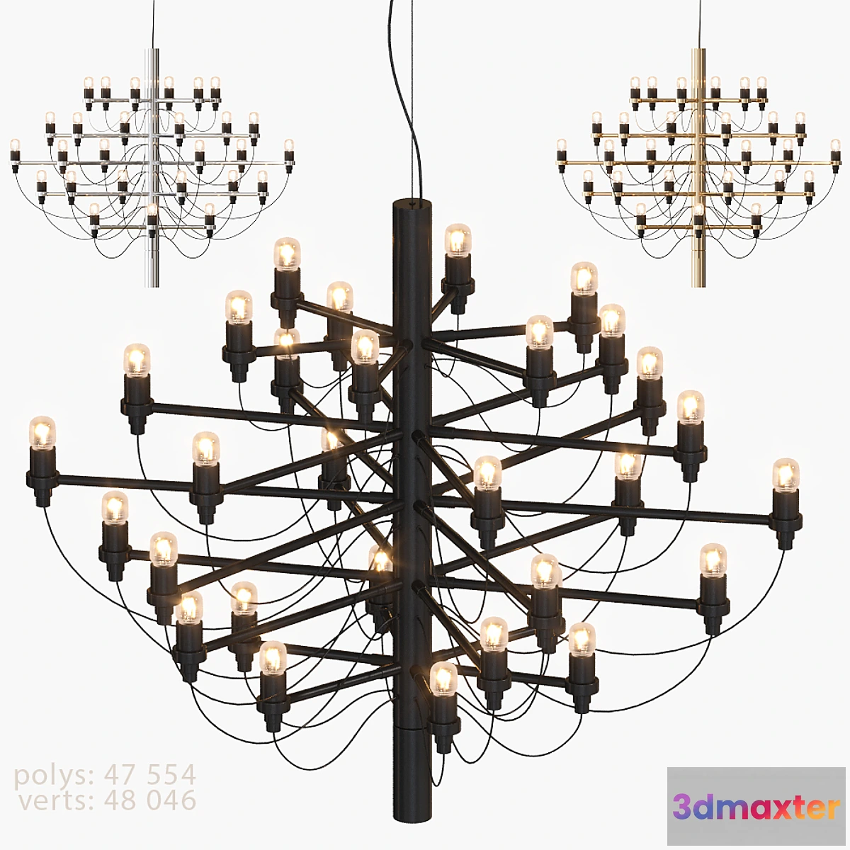1333179 - Flos 2097_30  Hanging lamp 3D Max