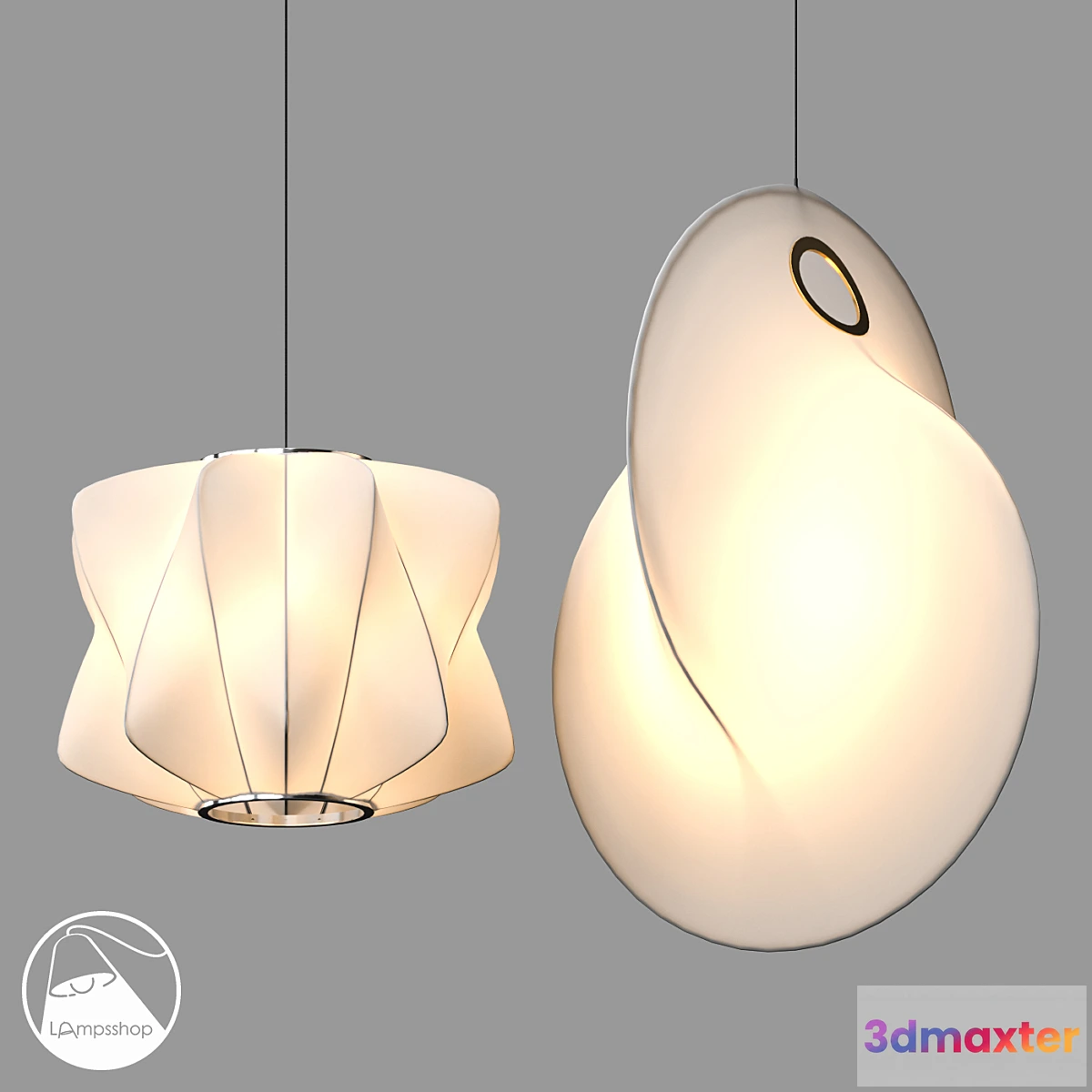 1333196 - LampsShop.com PDL2567 Kink PDL2579 Curly 3D Max