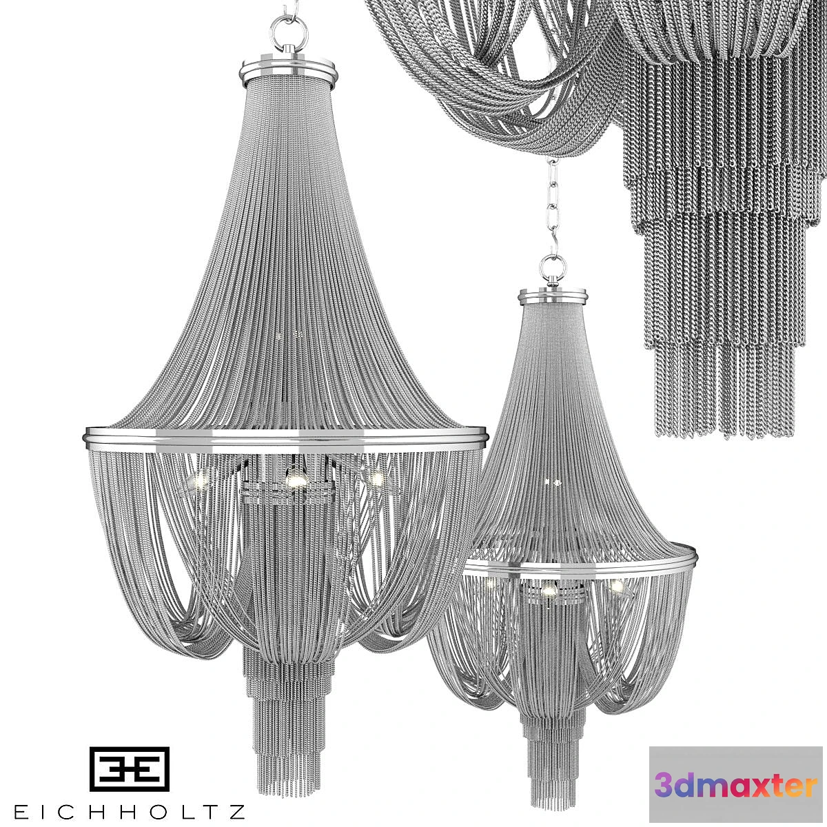 1333215 - Eichholtz - Chandelier Martinez L 3D Max