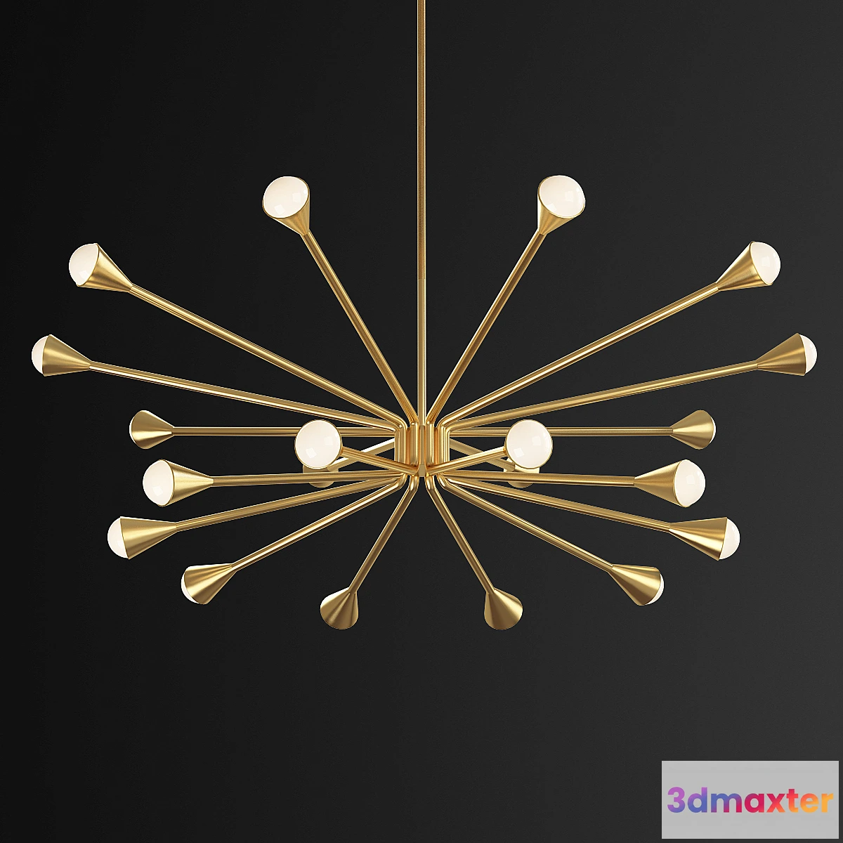 1334010 - Lody Chandelier by Tech Lighting 3D Max