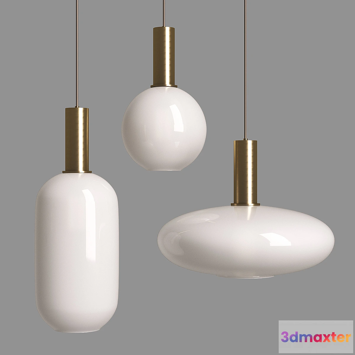1334462 - Ferm Living Opal Shade 3D Max