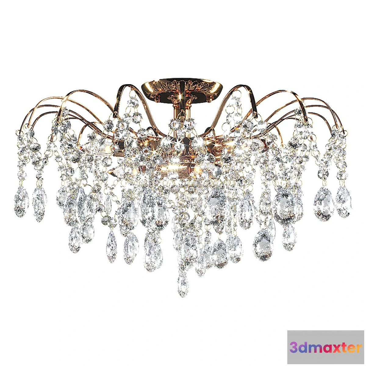 1334723 - Chandelier MW-Light Breeze 464017406 3D Max