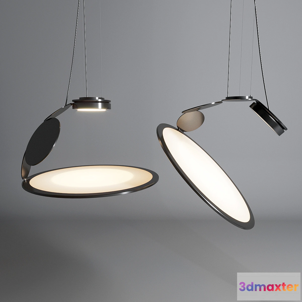 1335266 - Axolight Cut Chandelier SPCUTXXX 3D Max