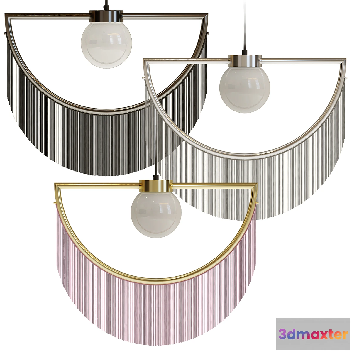 1335277 - WINK Houtique pendants 3D Max