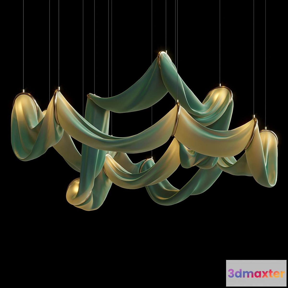 1335323 - Concept Vargov® Design - LC0323 Drapery 3D Max