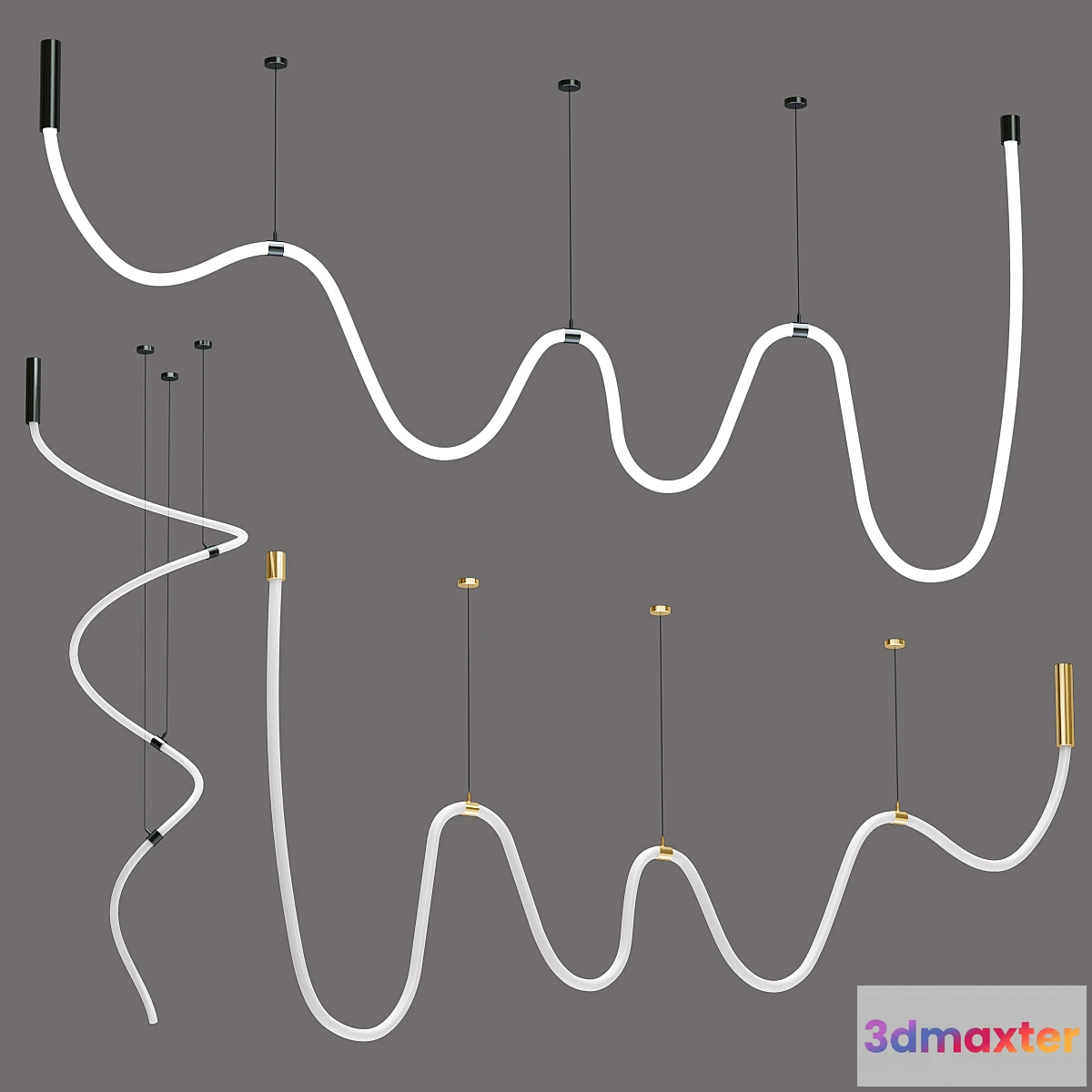 1337185 - Chandelier Freelight Pdnt Centrsvet 3D Max