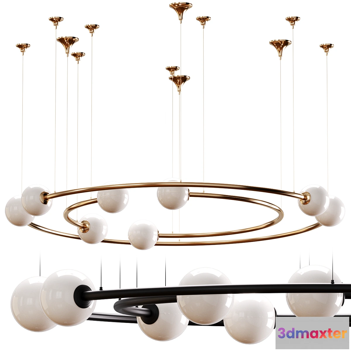 1337716 - Aliexpress Hanging lamps 164 3D Max