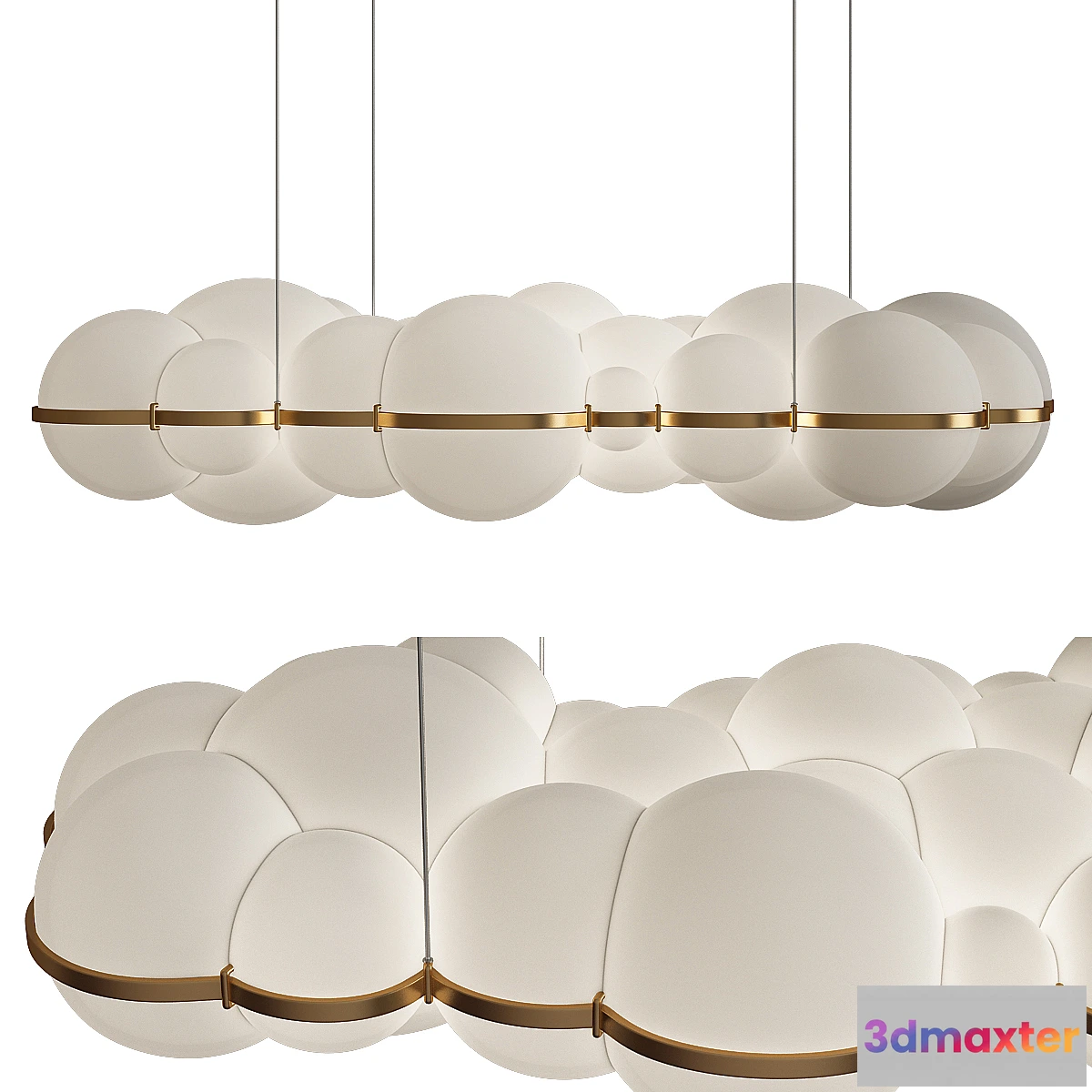 1337991 - Nuvola Minor Nemo Lampada A Sospensione 3D Max