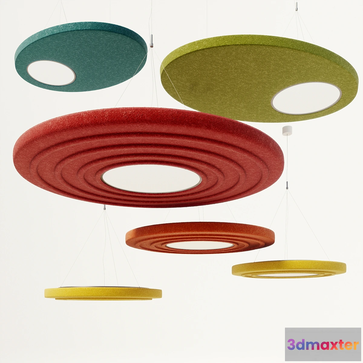 1338160 - BuzziSpace BuzziMoonRound and BuzziMoonOval 3D Max