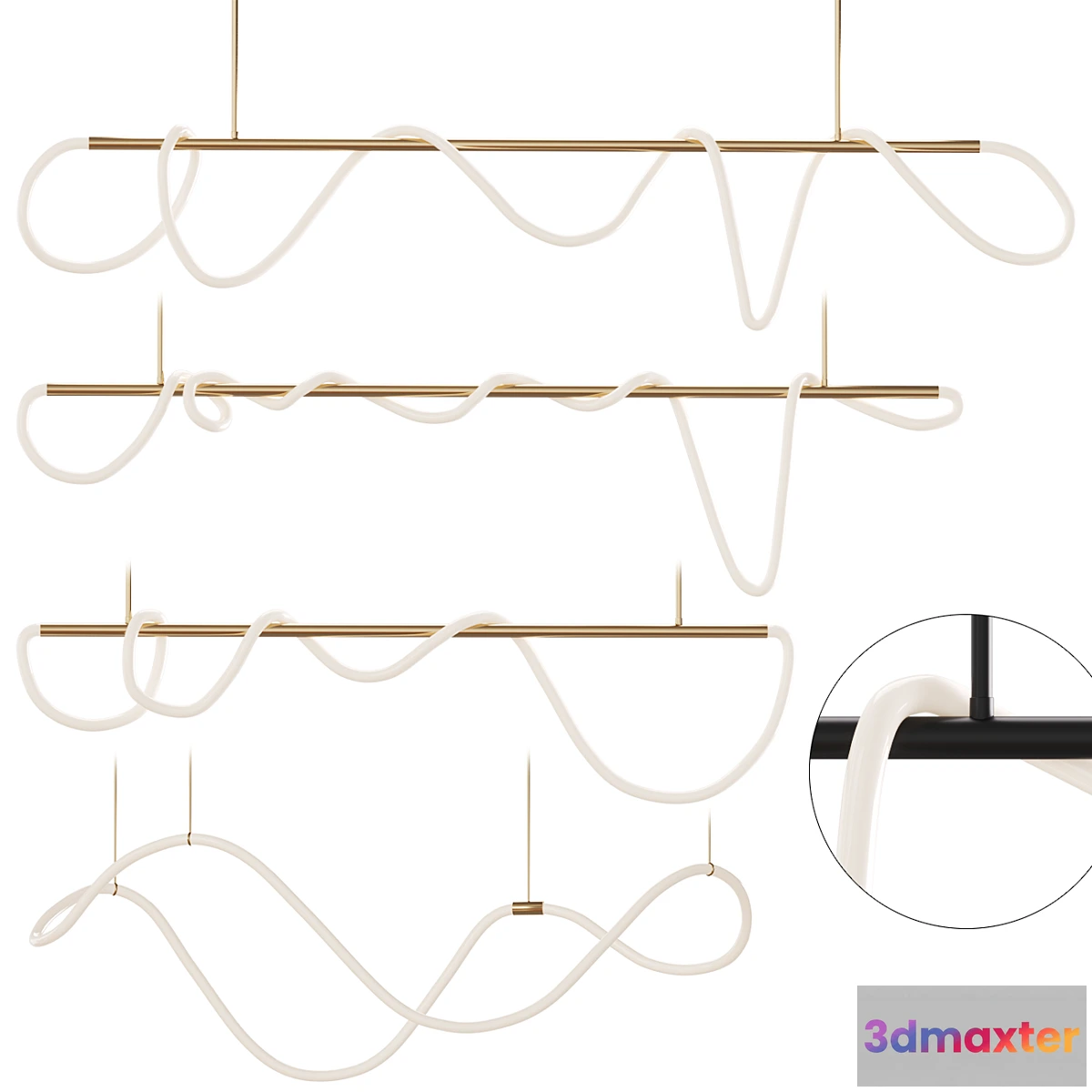 1338338 - Aliexpress Pendant lights collection 202 3D Max