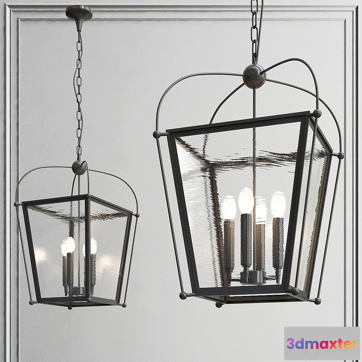 1338923 - Dutch Glass Pendant Arteco 4 3D Max