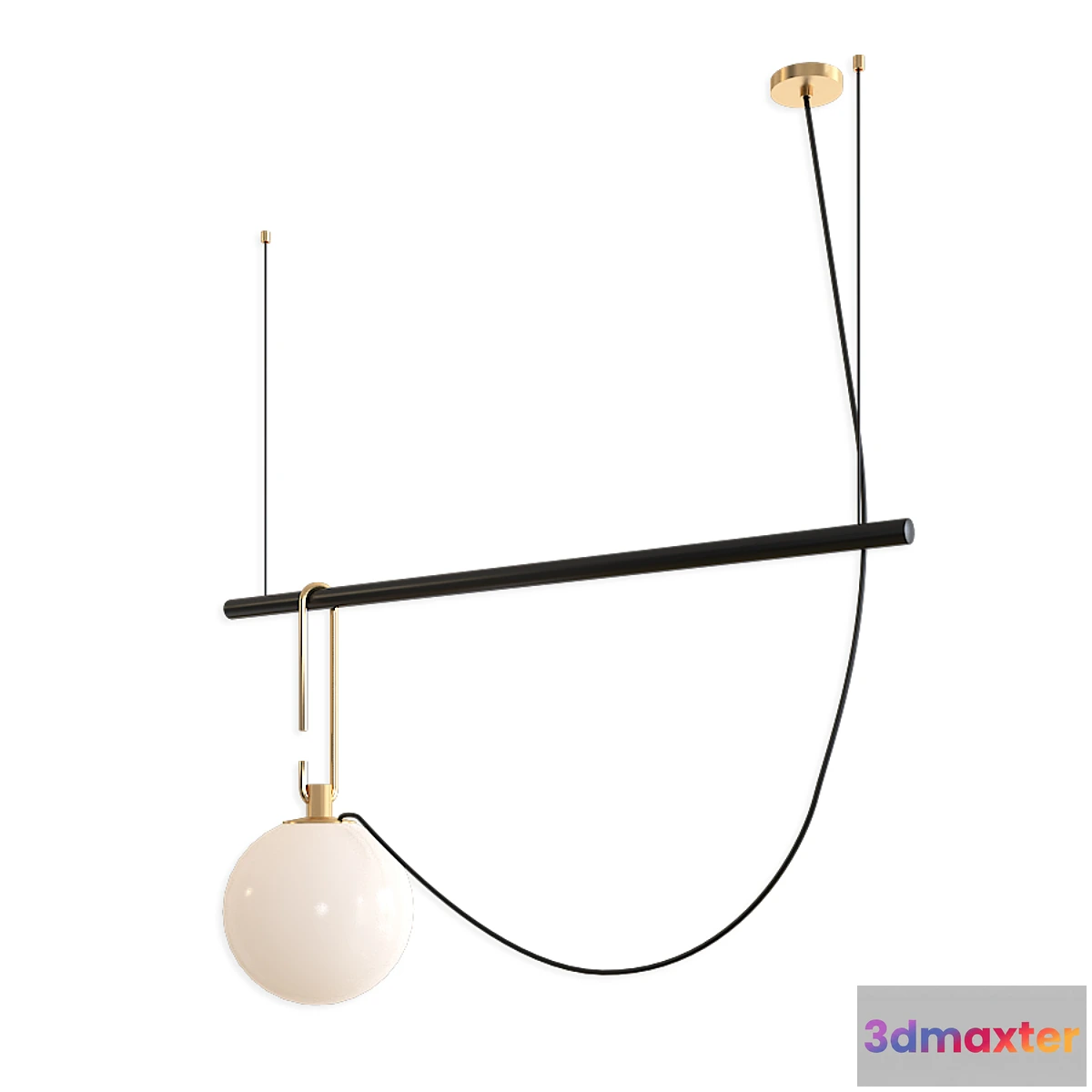 1338997 - Artemide Pendant Lamp NH S1 22 3D Max
