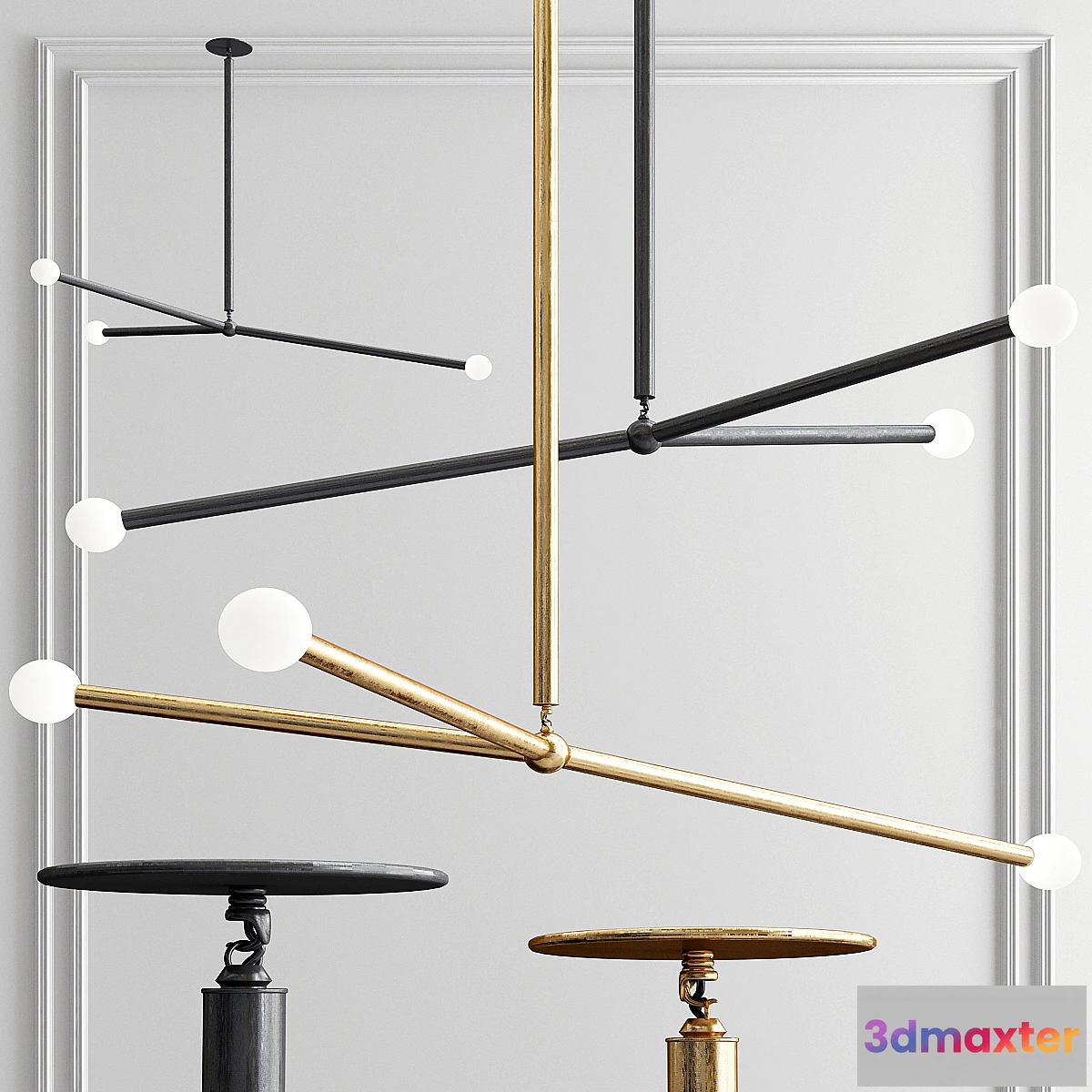 1339367 - Apparatus Arrow Chandelier - No.2 3D Max