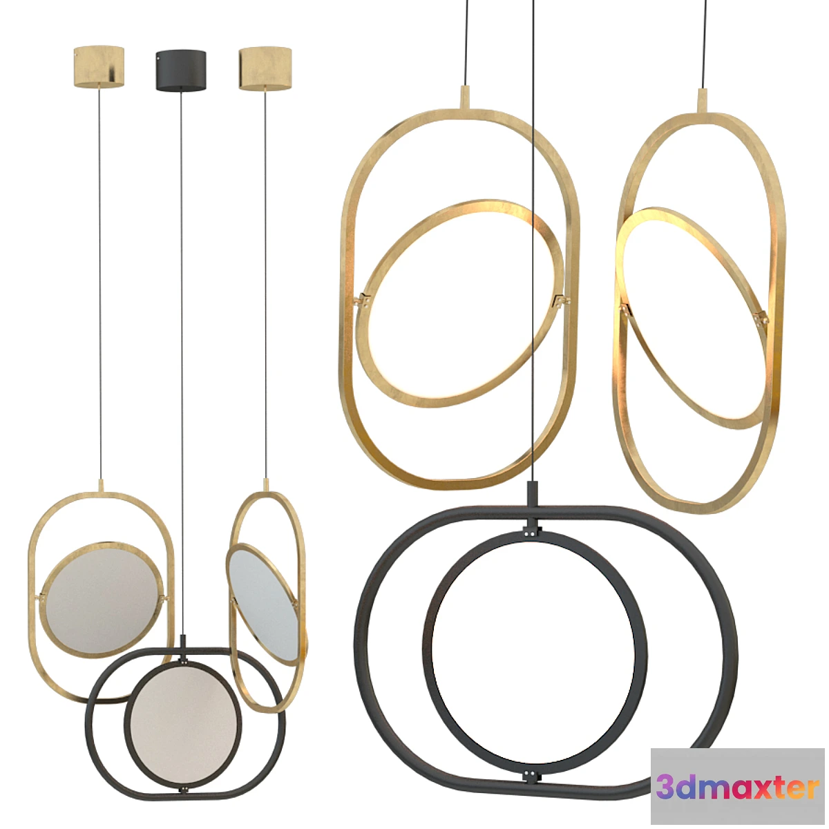 1339713 - Chandelier arvet 3D Max