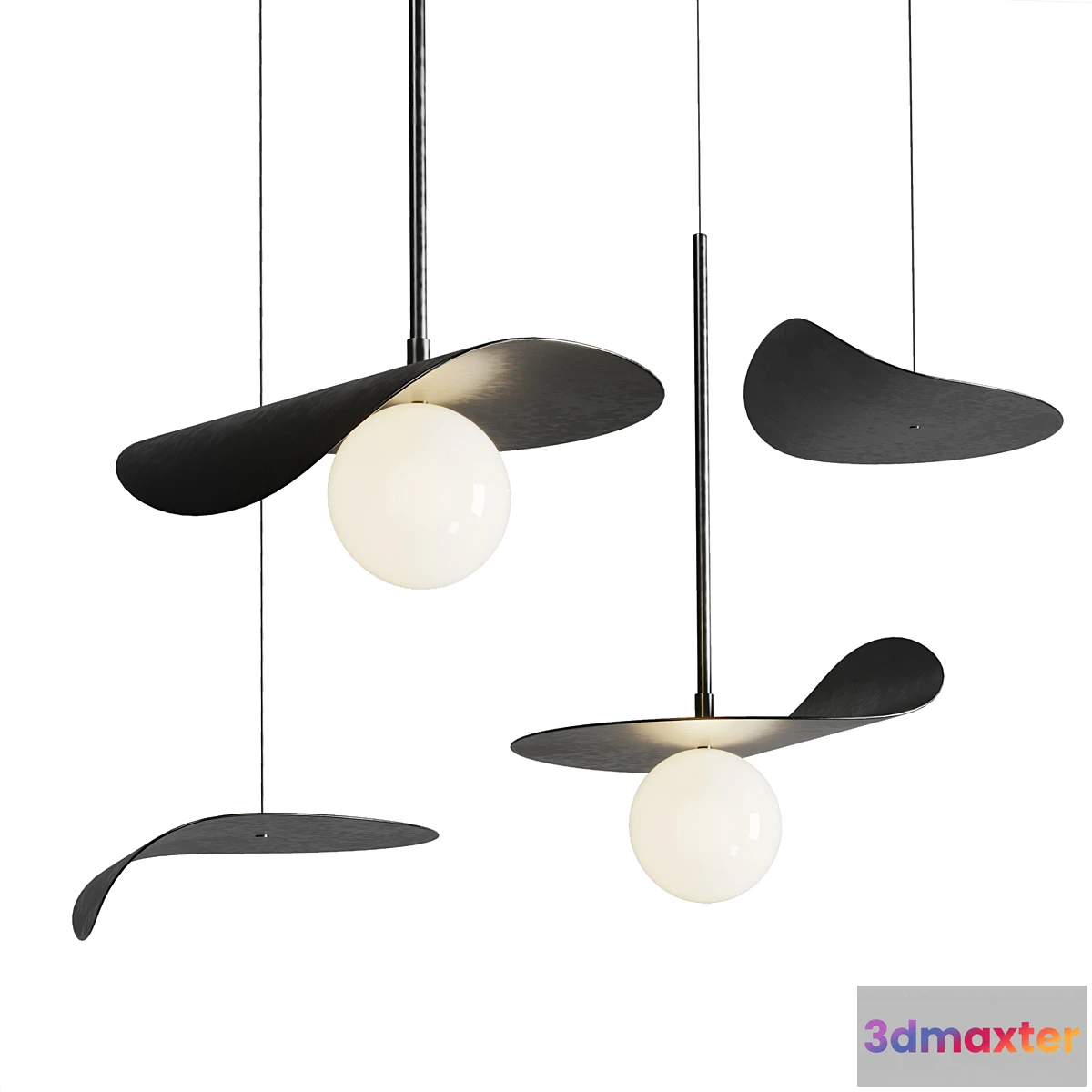 1339834 - FLOW Pendant lamp By KDLN 3D Max