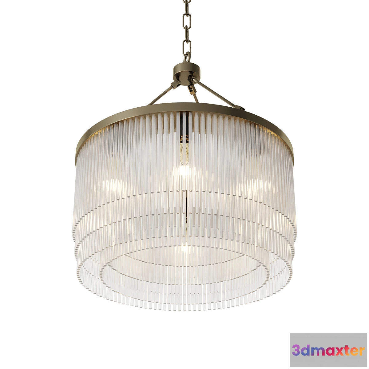 1339943 - CHANDELIER EICHHOLTZ 114396 HECTOR (SIZE S) 3D Max