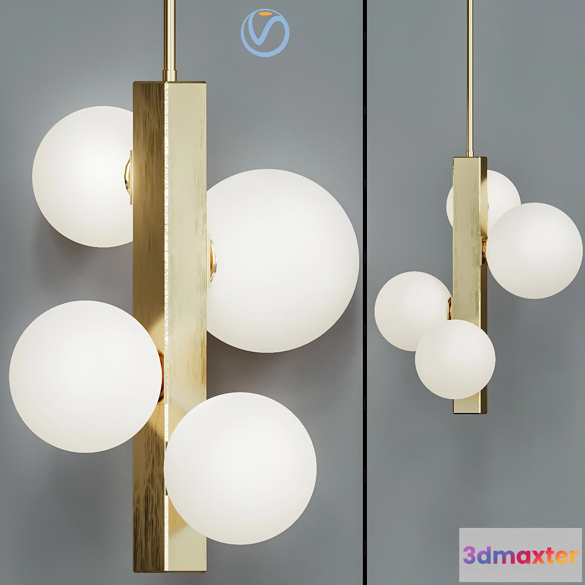 1340378 - Hinsdale wall sconce 3D Max