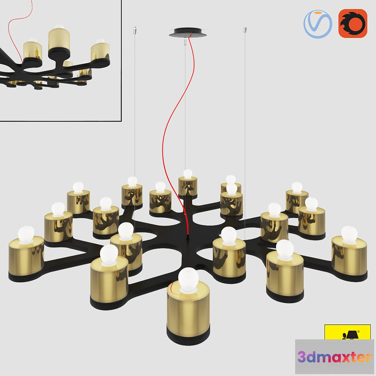 1340401 - NOIDESIGN PRESENTED BY KOLARZ PARMELIA 3D Max