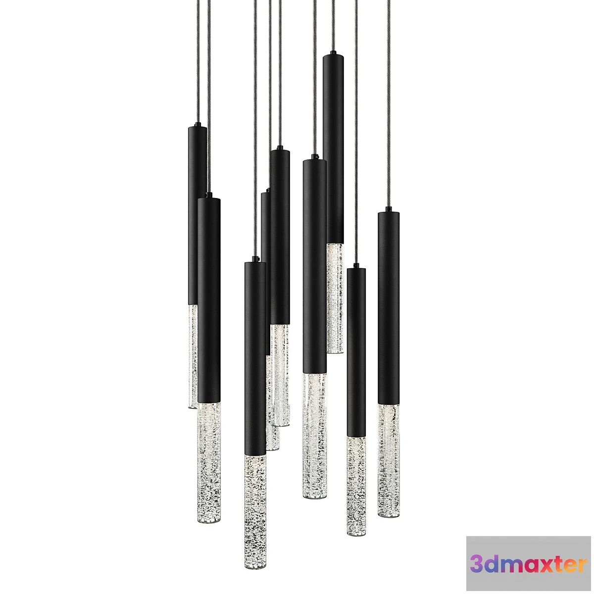 1340423 - Chandelier Zuma Line ONE P0461-09L-B5P7 3D Max