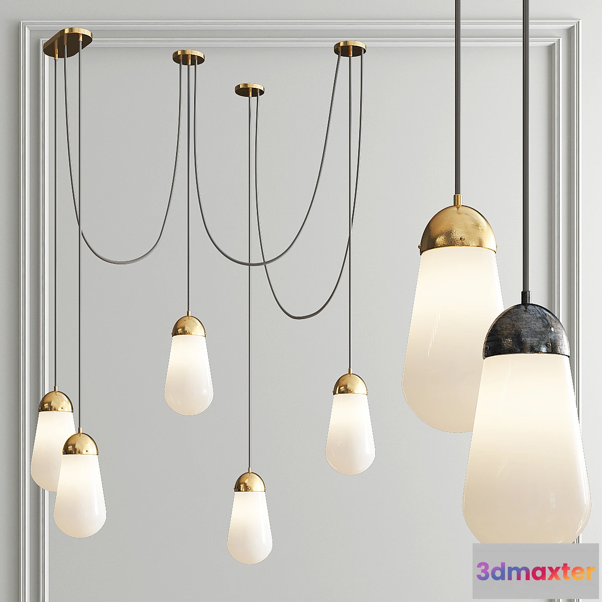 1340664 - Appliance pendant light 3D Max