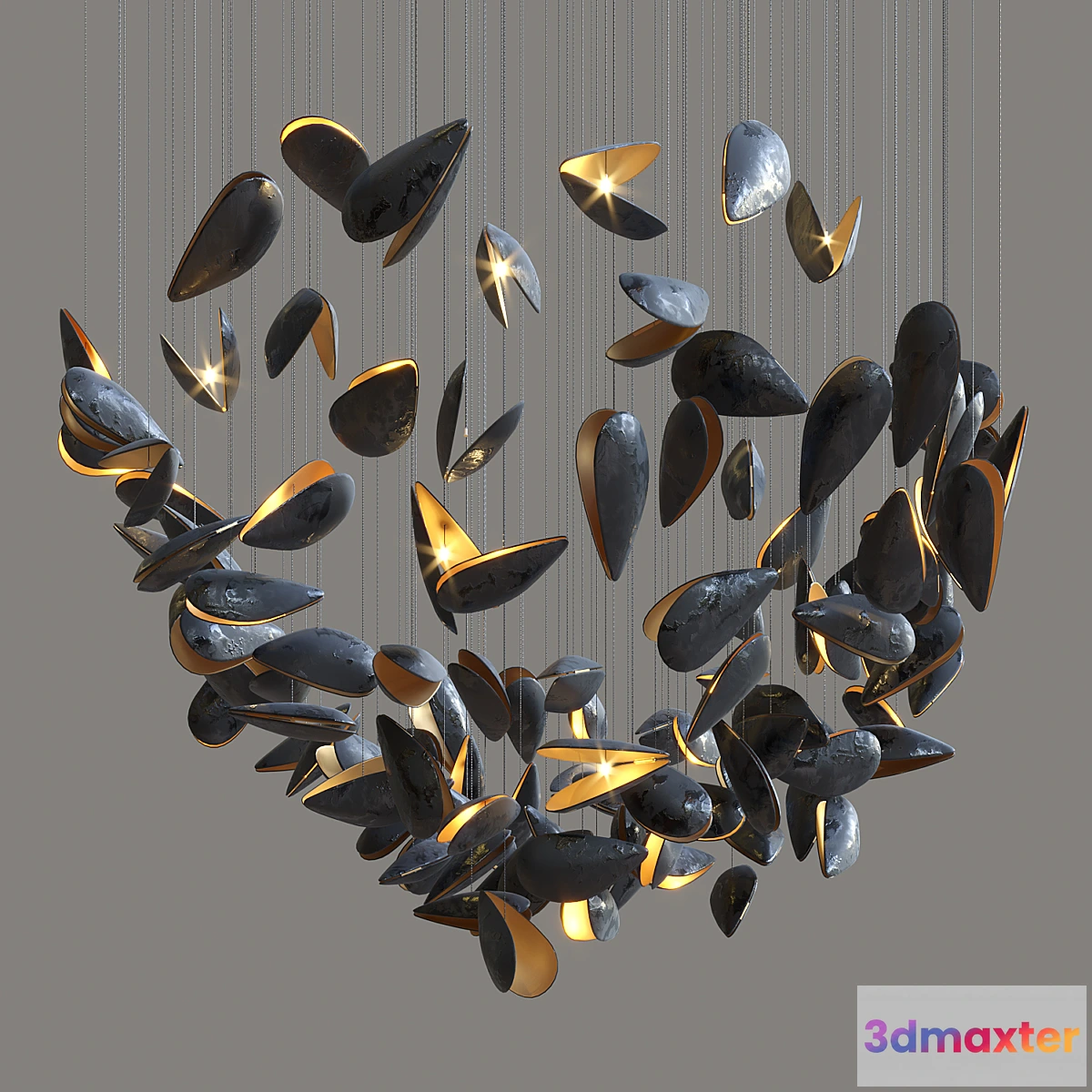 1340928 - Light composition Vargov Design - Mussel 3D Max