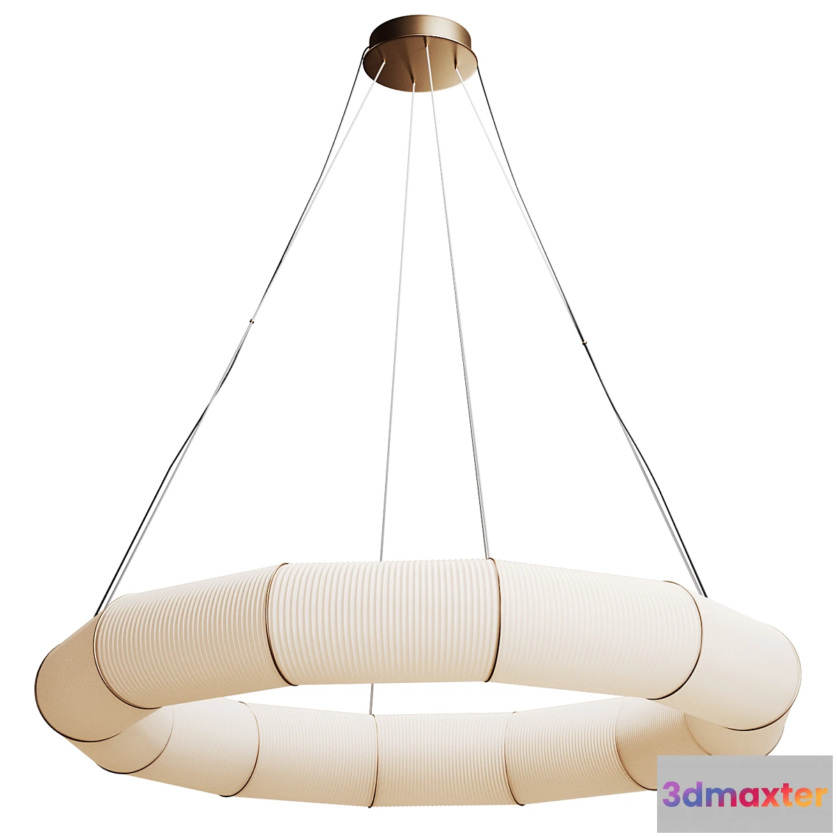 1341568 - Tekio Circular P8 Pendant Lamp by Anthony Dickens 3D Max