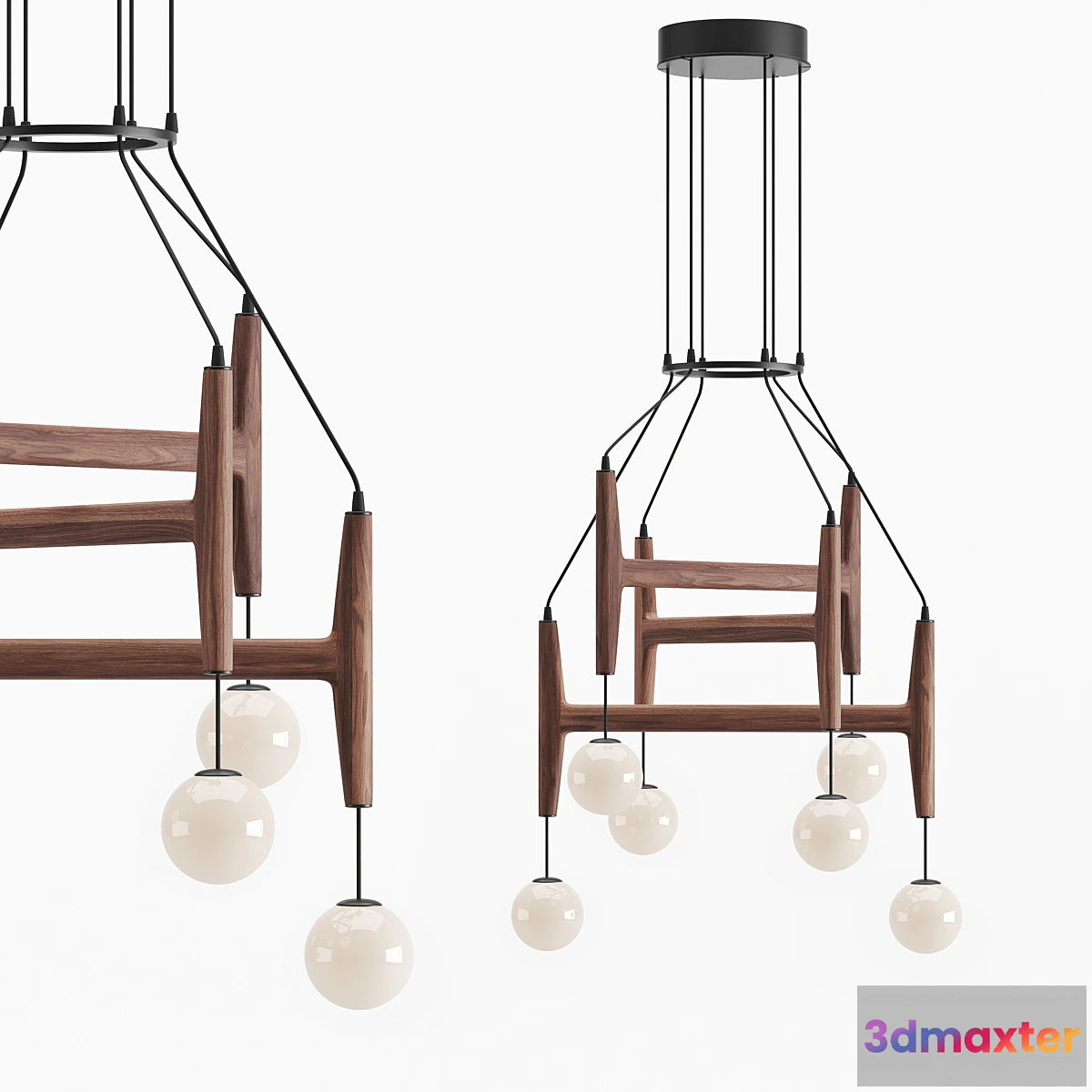 1341850 - Porada Astra Chandelier 3D Max