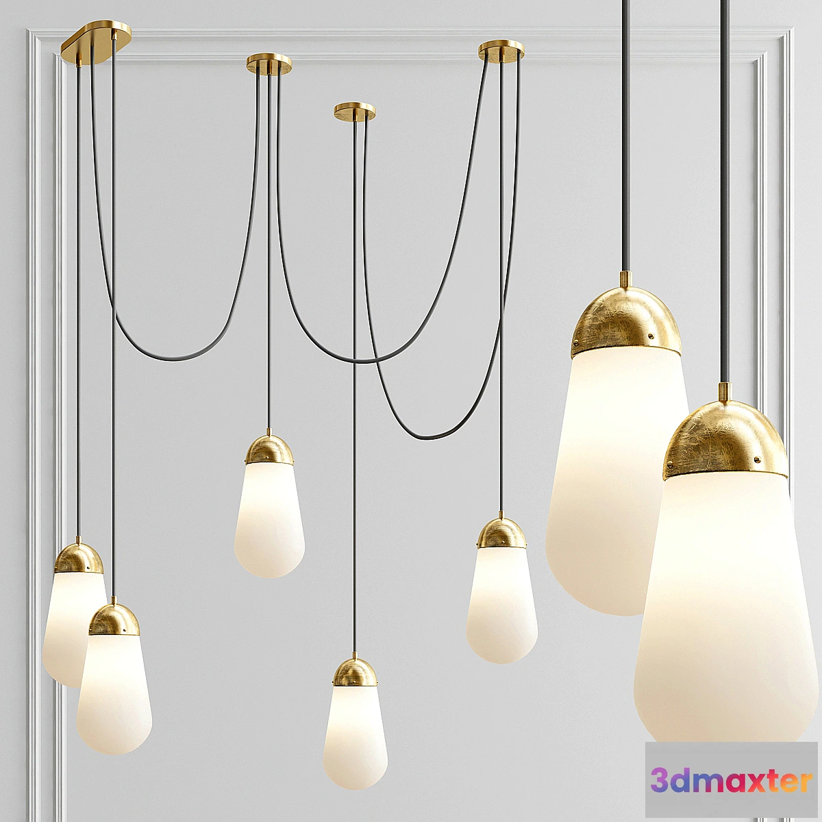 1341871 - LARIAT SCONCE 5 Apparatus Studio 3D Max