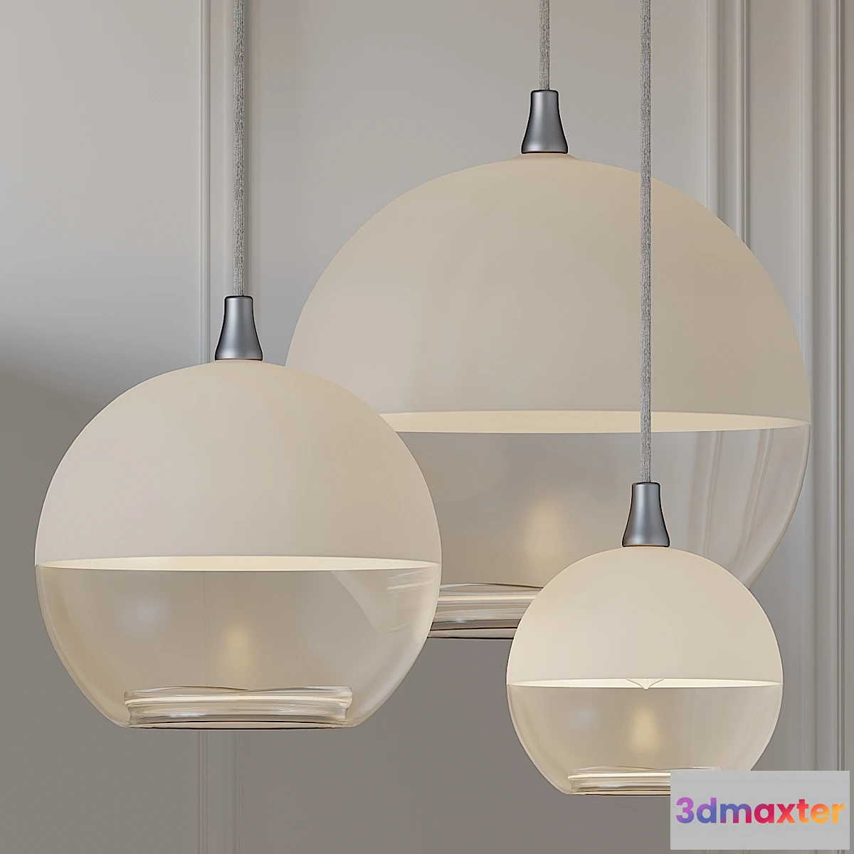 1341898 - OHR MILK Pendant Light 3D Max