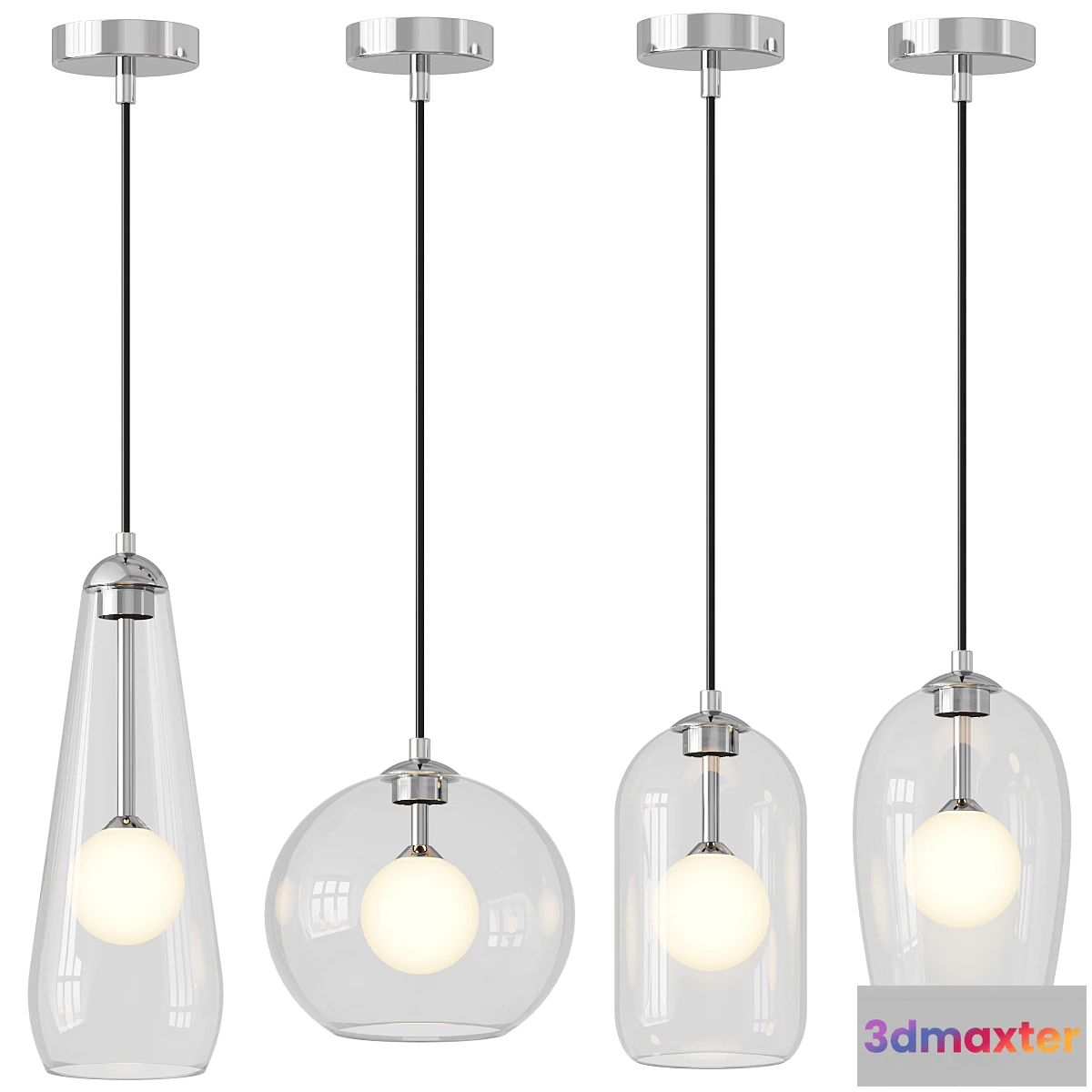 1342267 - Odeon Light - Lostar Pendant 3D Max