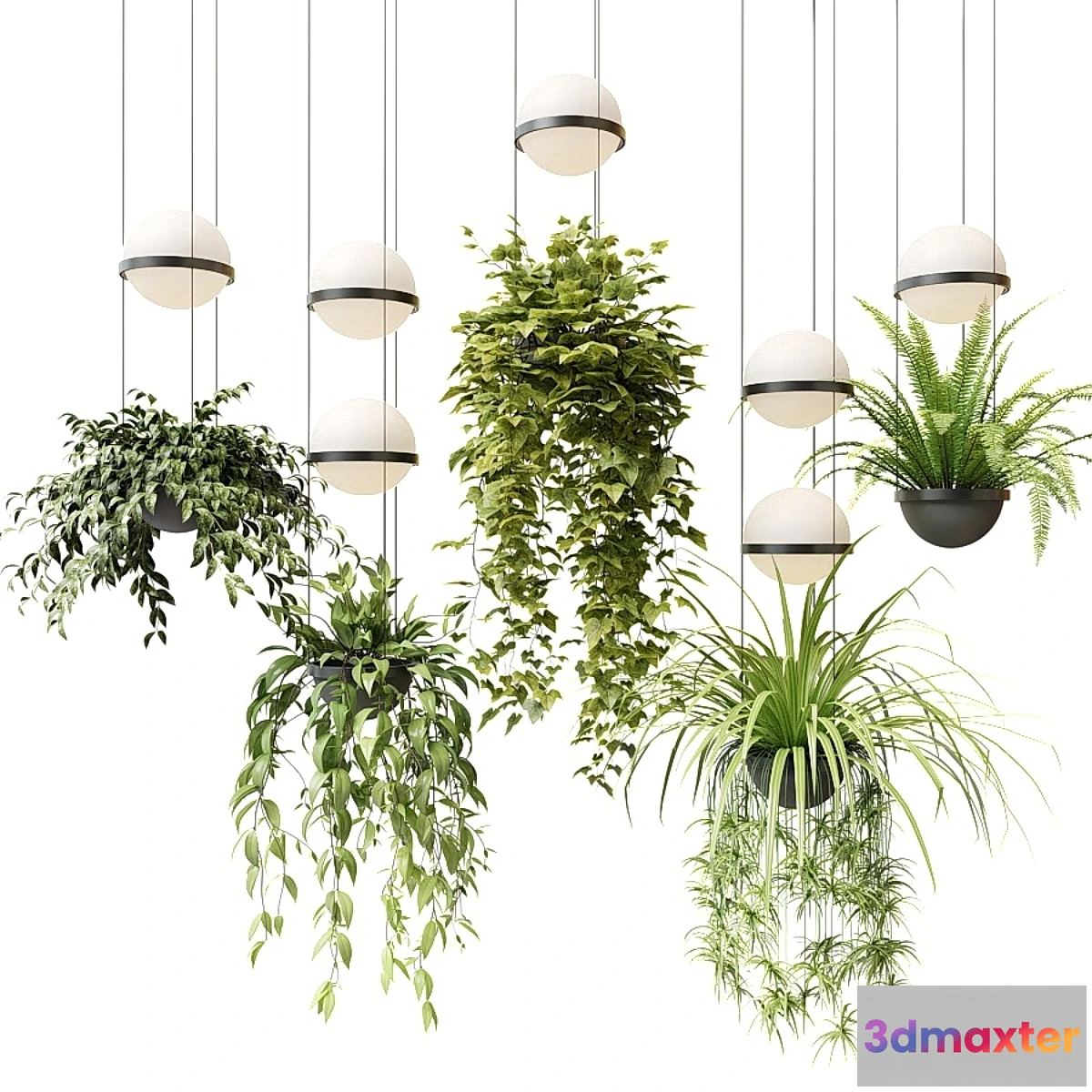 1342385 - Pendant lamp Palma by Vibia 3D Max