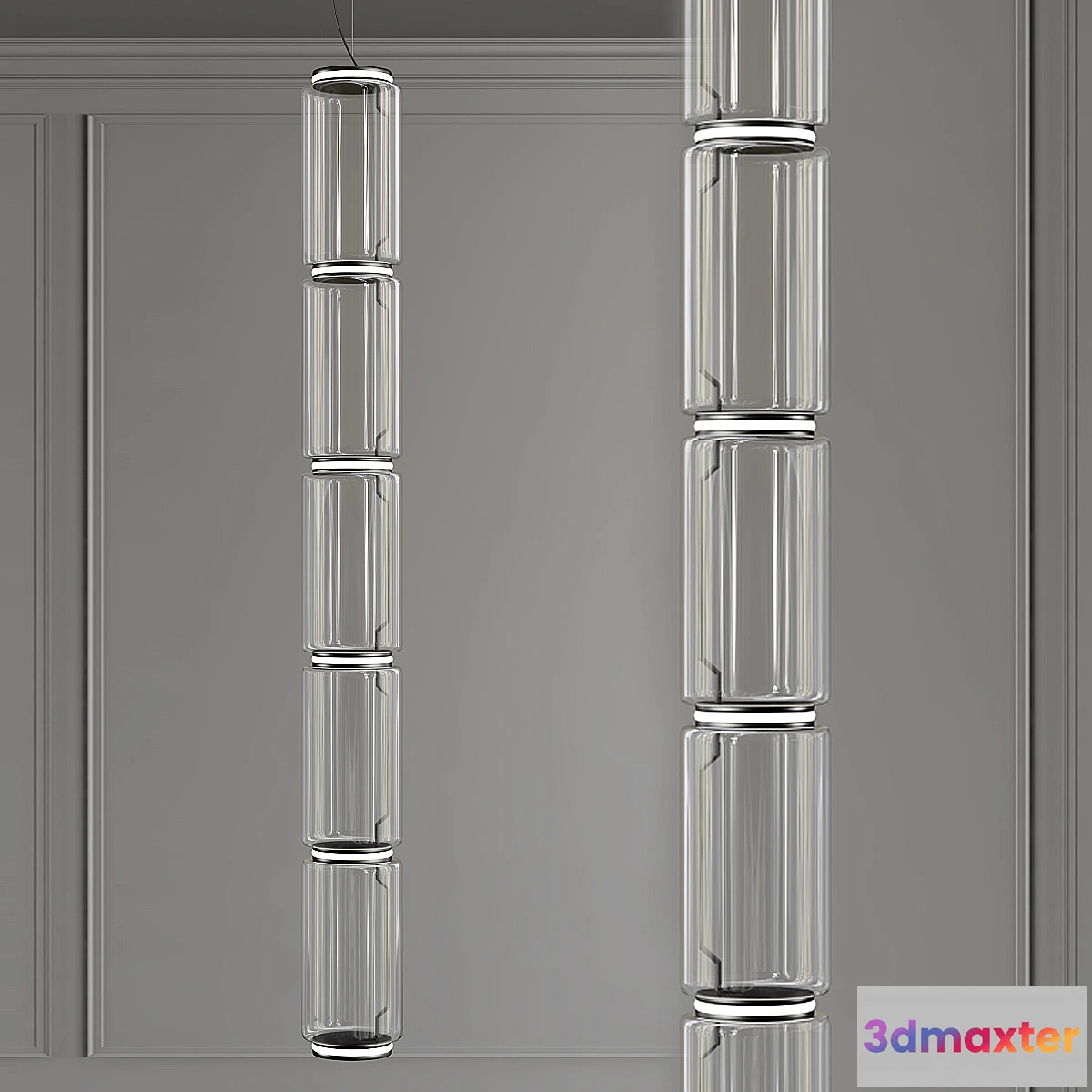 1342707 - Noctambule Suspension 6 High Cylinder 3D Max