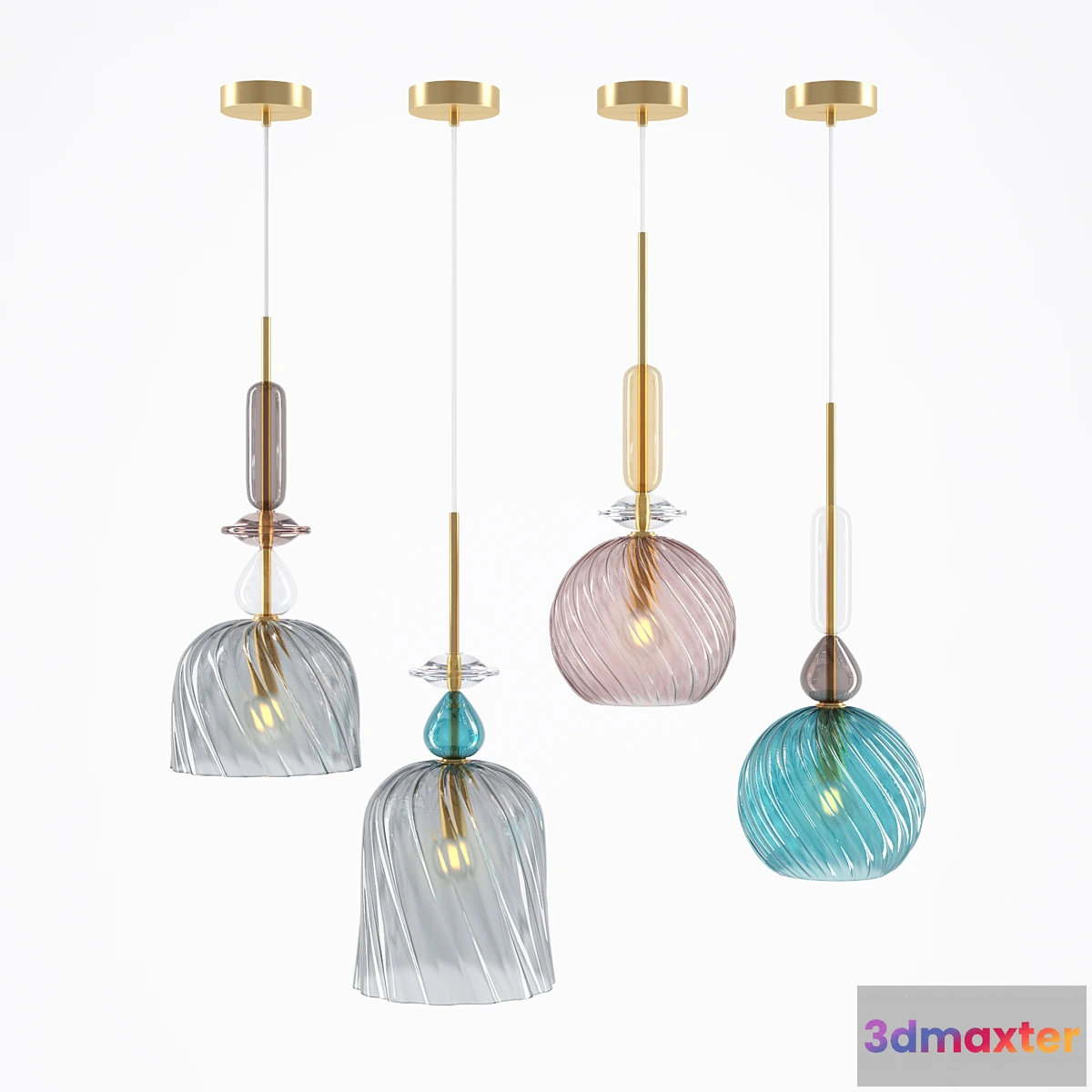 1342799 - THELIGHTS BELLA lamp set 3D Max