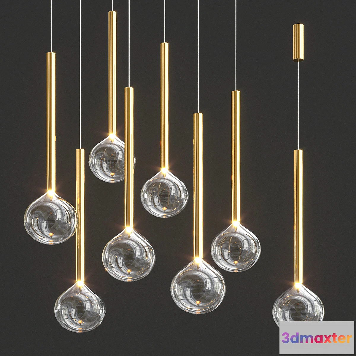1342824 - Bonaldo Sofi Pendant Lamp 3D Max