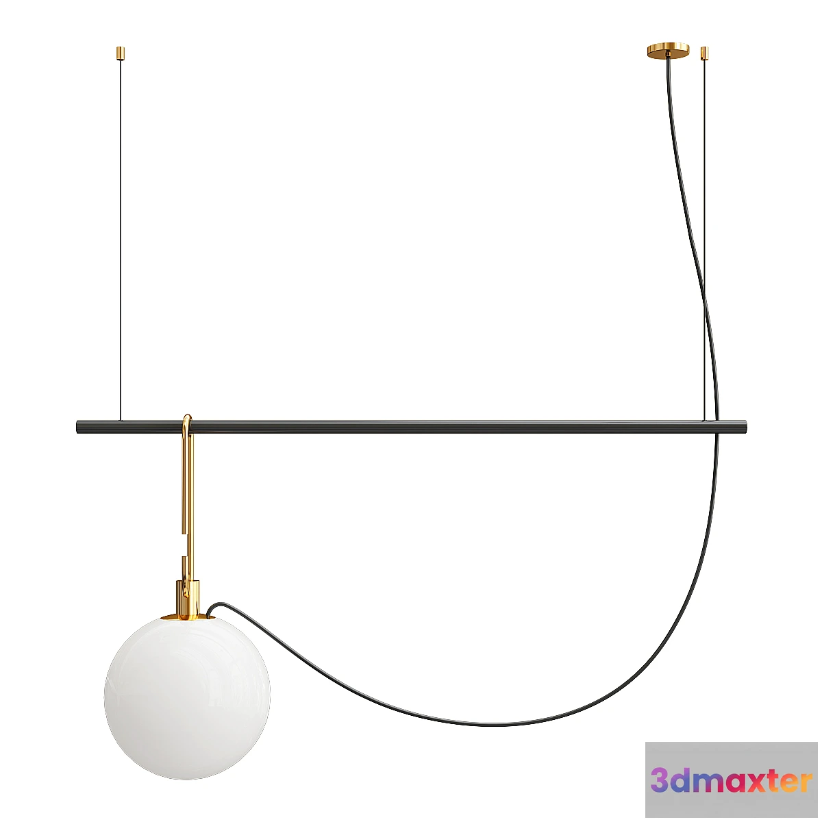 1343041 - Artemide Pendant Lamp 3D Max