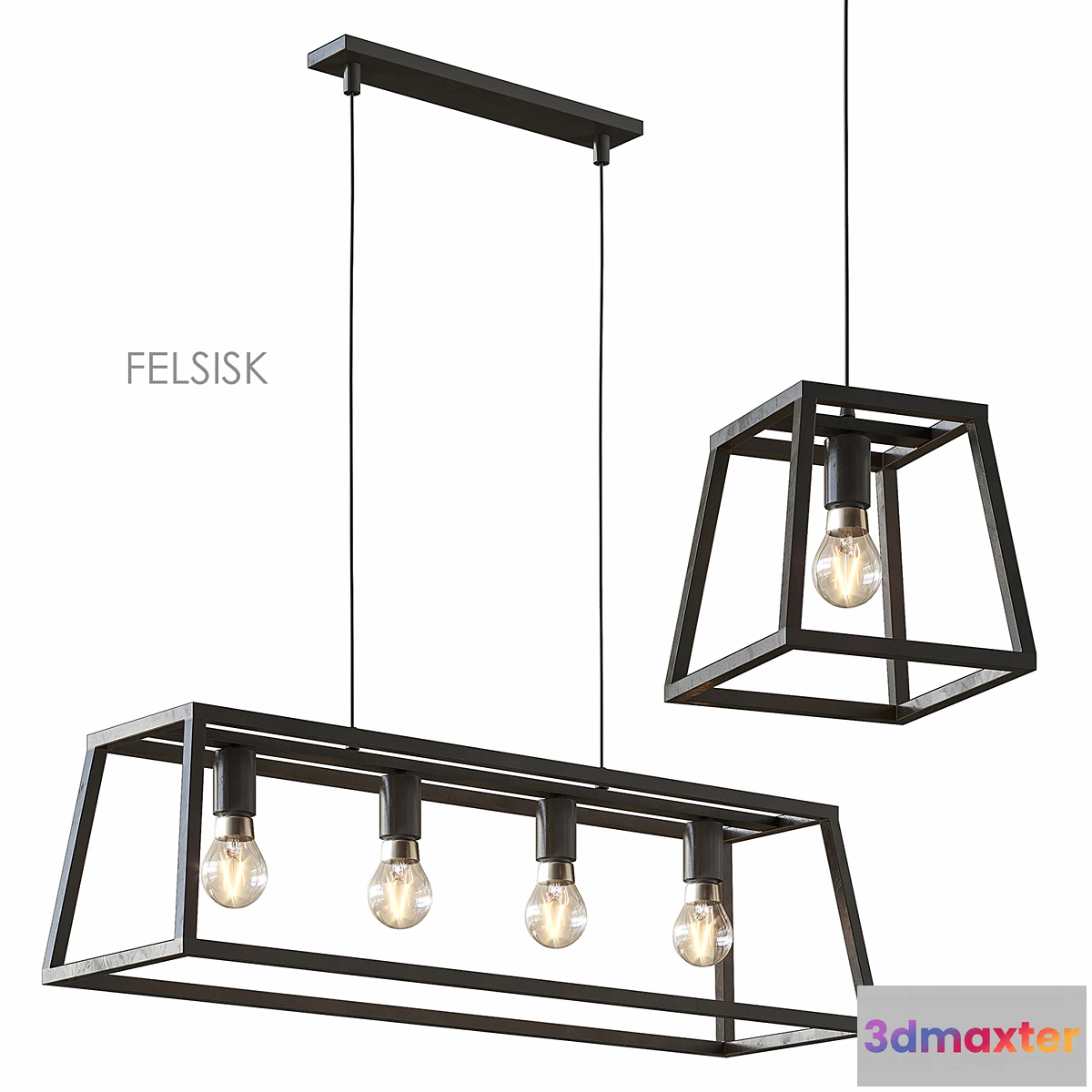 1343365 - FELSISK IKEA Hanging lamp 3D Max