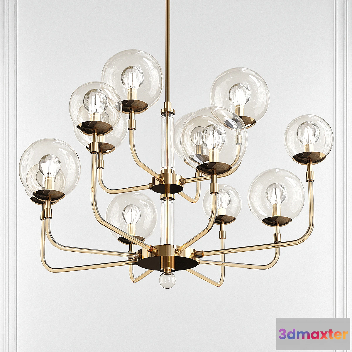 1343593 - Multiforme B&L CHANDELIER 3D Max