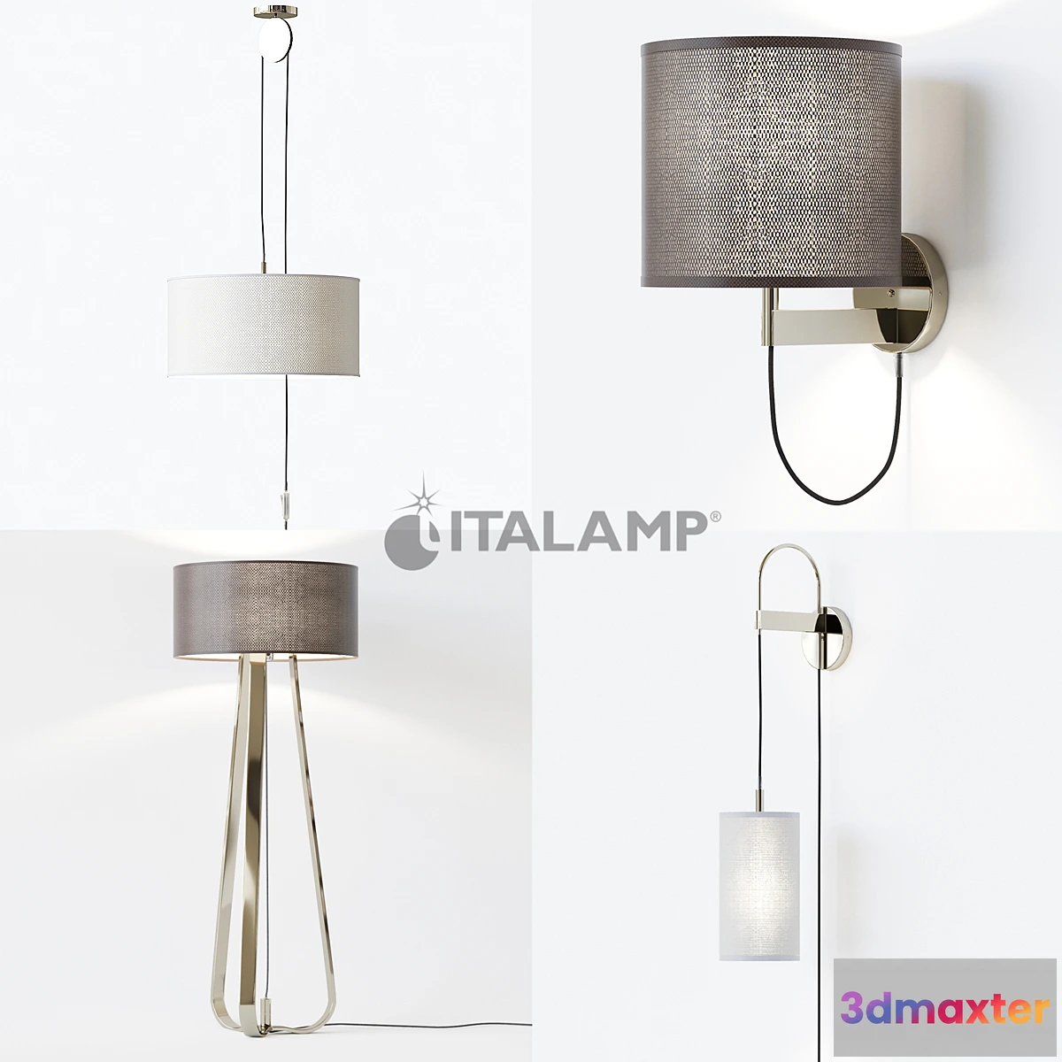 1344019 - ITALAMP Lily series 3D Max