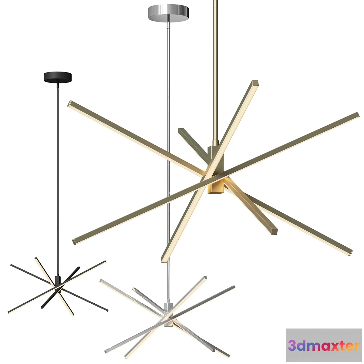 1344457 - Jaxx Pendant Light by AFX Lighting 3D Max