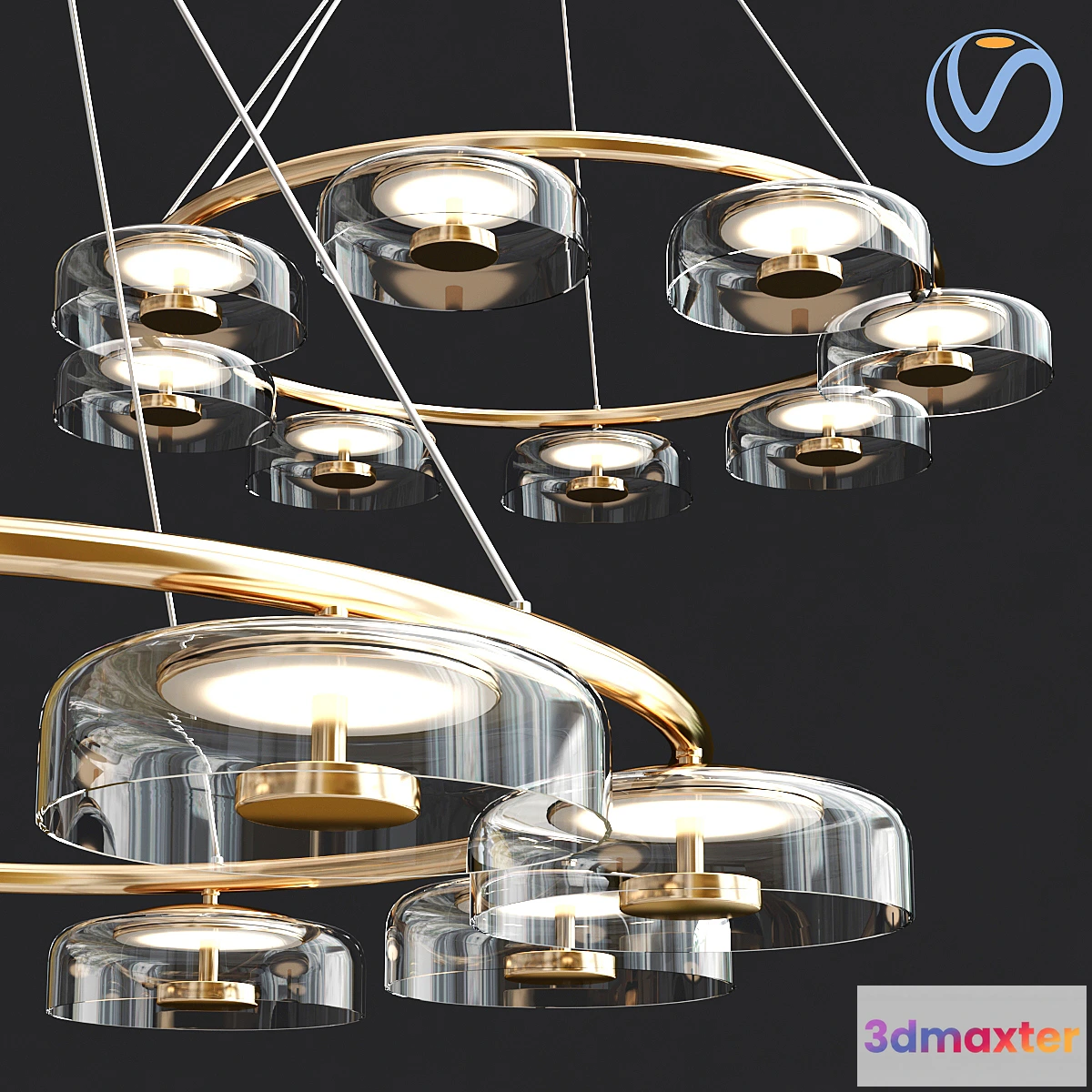 1344556 - Nuura Blossi 8 - No.2 3D Max